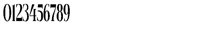 Quarter Theory Ultra Condensed Font OTHER CHARS