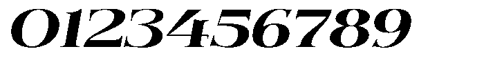Quarter Theory Ultra Expanded Slant Font OTHER CHARS