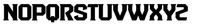 Quarterback Serif Font UPPERCASE