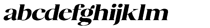 Quarty Cray Serif Extra Bold Italic FONT