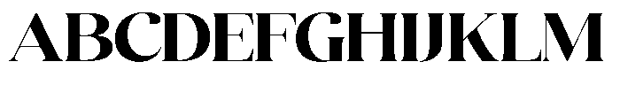 Quarty Cray Serif Extra Bold Font UPPERCASE