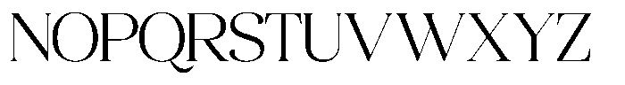 Quarty Cray Serif Light Font UPPERCASE