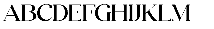 Quarty Cray Serif Medium Font UPPERCASE