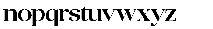 Quarty Cray Serif Semi Bold Font LOWERCASE