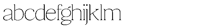 Quarty Cray Serif Thin FONT