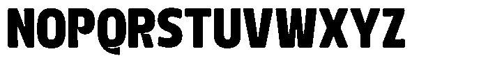Quarty Font UPPERCASE