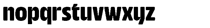 Quarty Font LOWERCASE