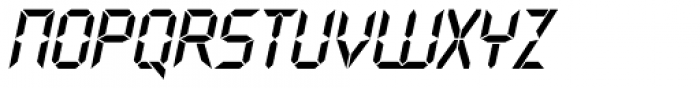 Quartz Italic Font LOWERCASE