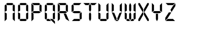 Quartz Std Mono Standard Font UPPERCASE