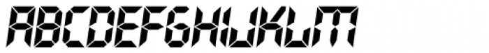 Quartz TS Bold Italic Font LOWERCASE