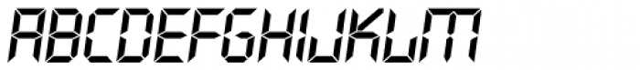 Quartz TS Medium Italic Font LOWERCASE