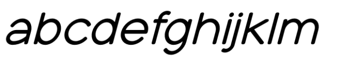 Quasar Soft Extra Bold Italic Font LOWERCASE