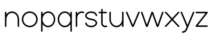 Quasar Soft Regular Font LOWERCASE