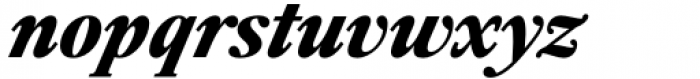 Quase Text Extra Bold Italic Font LOWERCASE