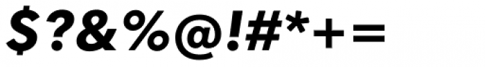 Quasimoda ExtraBold Italic Font OTHER CHARS