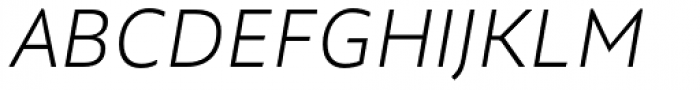 Quat Normal Italic Font UPPERCASE
