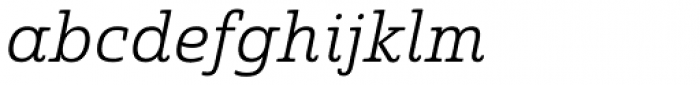 Quatie Book Italic Font LOWERCASE