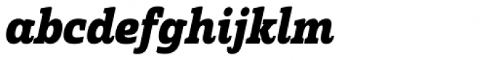Quatie Cond ExtraBold Italic Font LOWERCASE