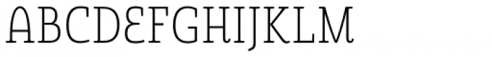 Quatie Cond Thin Font UPPERCASE