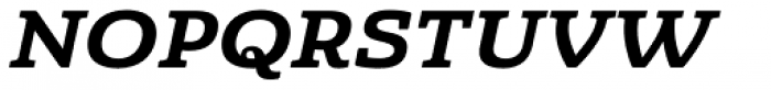 Quatie Ext Bold Italic Font UPPERCASE