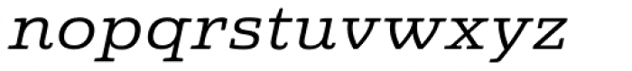Quatie Ext Italic Font LOWERCASE