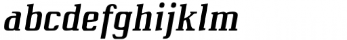 Quatsity Bold Italic Font LOWERCASE