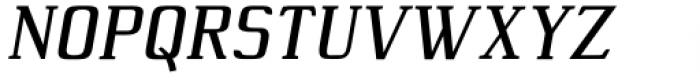 Quatsity Semi Bold Italic Font UPPERCASE