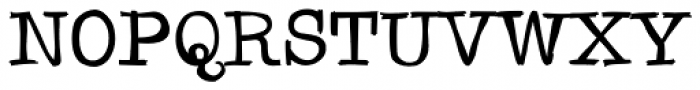 Quattro Tempi Solid Font UPPERCASE