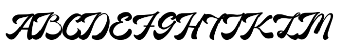 Quaty Heart Font UPPERCASE