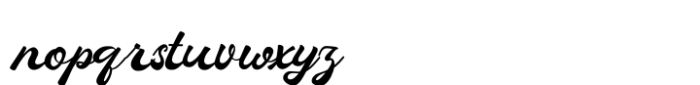 Quaty Heart Font LOWERCASE