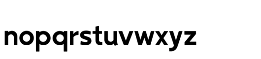 Quavo Regular Font LOWERCASE