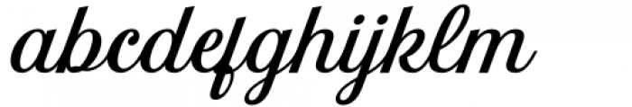Quaylike Regular Font LOWERCASE