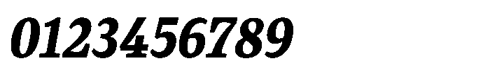 Qubeik Black-Italic Font OTHER CHARS