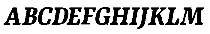 Qubeik Black-Italic Font UPPERCASE