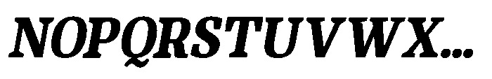 Qubeik Black-Italic Font UPPERCASE