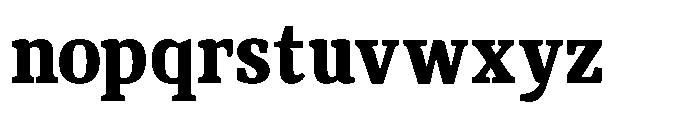 Qubeik Black Font LOWERCASE