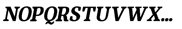 Qubeik Extra Bold-Italic Font UPPERCASE