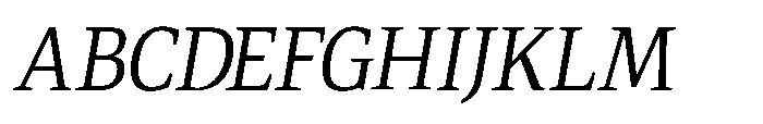 Qubeik Extra Light-Italic Font UPPERCASE