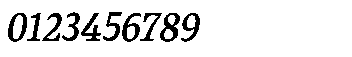 Qubeik Medium-Italic Font OTHER CHARS