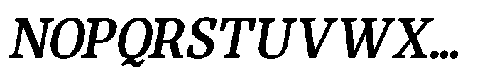 Qubeik Semi Bold-Italic Font UPPERCASE