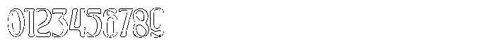 Qucceng Inked Outline Font OTHER CHARS