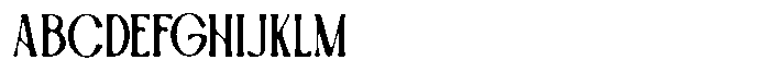 Qucceng Inked Font UPPERCASE