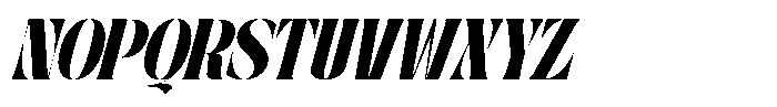 Quealio Italic Font UPPERCASE