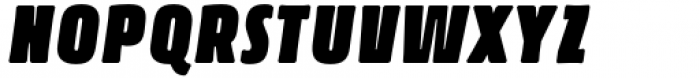 Quebra Ex Condensed Extra Bold Italic Font UPPERCASE