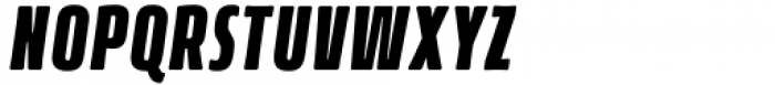 Quebra Ex Condensed Semi Bold Italic Font UPPERCASE