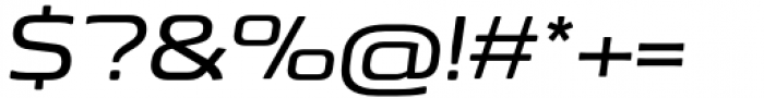 Quebra Expa Medium Italic Font OTHER CHARS