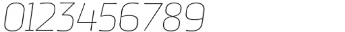 Quebra Extra Light Italic Font OTHER CHARS