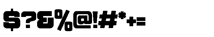 Quedora Black Font OTHER CHARS