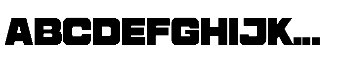 Quedora Black Font UPPERCASE