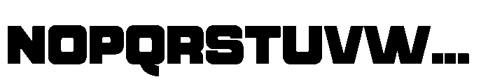 Quedora Black Font UPPERCASE